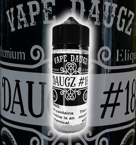 Black Label: "Daugz #18" Ultra Ultra Light Tobacco