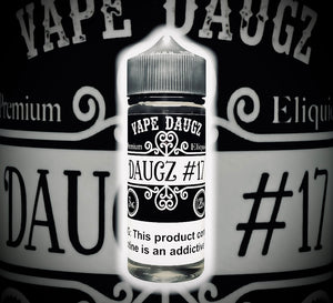 Black Label: "Daugz #17" 120ml Aged Whiskey Tobacco