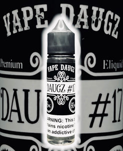 Black Label: "Daugz #17" 60ml Aged Whiskey Tobacco